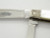 Vtg Parker Seki Japan Scrolled Stockman Pearl Abalone Folding Pocket Knife