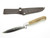 Vtg Linder Messer Rehwappen Solingen Germany Stag Fixed Blade Saw Hunting Knife