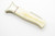 Vintage Magnum Boker Stainless White Micarta Folding Boot Linerlock Pocket Knife
