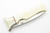Vintage Magnum Boker Stainless White Micarta Folding Boot Linerlock Pocket Knife
