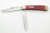 Ace 2000 Case XX 6254 Trapper Red Jigged Bone Handle Folding Pocket Knife NOS