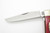 Vintage 2000 Case XX 6254 Trapper Red Jigged Bone Handle Folding Pocket Knife