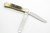 Vintage 2000 Case XX 6254 Trapper Amber Jigged Bone Handle Folding Pocket Knife