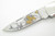 Vintage Buck 500 Duke Gold Grouse Scene Limited Folding Lockback Pocket Knife