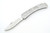 Vtg Buck USA 510 500 Classic II Aluminum Engraved Folding Pocket Lockback Knife