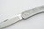 Vtg Buck USA 510 500 Classic II Aluminum Engraved Folding Pocket Lockback Knife