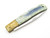 Vtg Parker Seki Japan Folding Lockback Pocket Knife Blue Bone Handle