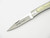 Vtg Herbertz Messer German Rostfrei Folding Lockback Pocket Knife Bear Scrimshaw