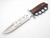 Vtg Fury 66037 Combat Bowie Tak Fukuta Seki Japan 14.5" Fixed Blade Knuckle Guard Knife