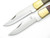 Lot Of 2- Proto USA 18545 Folding Hunter Lockback Knife Factory Second