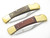 Lot Of 2- Proto USA 18545 Folding Hunter Lockback Knife Factory Second