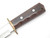 Vtg C Jul Herbertz German Rostfrei "Original Bowie" Fixed Blade Hunting Knife