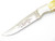 Vintage 1993 Bear Cutlery USA NKCA Club Stag Fixed Blade Hunting Knife