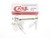 Vtg 1976 Case XX NKCA 3380 White Delrin Folding Whittler Pocket Knife
