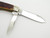 2007 Schatt & Morgan Queen NKCA Jigged Bone Gunstock Folding Pocket Jack Knife