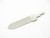 Vtg Schrade Rogers Blade Changer Satin Drop Knife Blade Shaped Blank Making Part