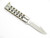 Vintage 1980s Fury Hornet I Tak Fukuta Seki Japan Stainless 3-1/2" Folding Balisong Butterfly Knife