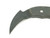 Vintage c. 2000 Tarani Karambit Defense Micarta Handle Small Black Fixed Knife