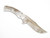 Vtg Rigid RG16 Seki Japan Tak Fukuta Fixed Knife Making Skinner 4.5" Blade Blank