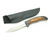 Vtg Browning 815 Hiro Seki Japan AUS-8A Drop Point Fixed Blade Hunting Knife