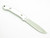 Vtg Seki Cut Bob Lum SC-110 SV Small Encounter ATS-34 Fixed Blade Hunting Knife