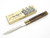 Vintage 1980s Frost Cutlery Seki Japan Thin 4.75" Wood Handle Folding Balisong Butterfly Knife