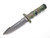 Vtg 1980s Explorer Camo Wilderness Fixed 6" Blade Attack Survival Camp Knife