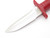 Vintage Resqvival Attack Red Seki Japan Small Fixed Blade Hunting Survival Knife