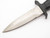 Vtg '80s Seki Japan Explorer Small Dagger Prototype Black Fixed 3.5" Blade Knife