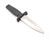 Vtg '80s Seki Japan Explorer Small Dagger Prototype Black Fixed 3.5" Blade Knife