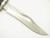 Vintage C Jul Herbertz German Rostfrei Polished Fixed Blade Bowie Hunting Knife