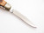 Vtg 1980s Browning 341 Seki Japan AUS-8A Bone Folding Stockman Pocket Knife