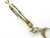 Vtg Explorer Seki Japan P-21AB Abalone Pearl 2.25" Folding Pocket Keychain Knife