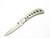 Vintage Fury Proto 901 Seki Japan Thumb Screw 3.75" Stainless Folding Knife