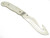Vtg Explorer Seki Japan Tak Fukuta Polished AUS8 Guthook Fixed Knife Blade Blank