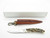 Seizo Imai Seki Custom Loveless Caper Sambar Stag & VG-10 Damascus Fixed Knife
