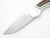 Vintage Browning 377 Custom Tak Fukuta Mirror AUS-8 Fixed Blade Knife Seki Japan