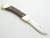 Vtg Schrade Uncle Henry LB-8 Caterpillar Folding Hunter Knife LB-7 Bear Paw