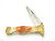 Vintage 1980s Parker Imai Seki Japan K47 Jigged Bone 4.12" Folding Boot Knife