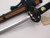 Vintage '80s Japan 6.6" B Mini Miniature Samurai Katana Sword Letter Opener