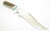 Custom RRR Leroy Remer RRR Sub Hilt Aluminum Guard Elk Stag Fixed Bowie Knife