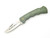 Vtg 1980s Virginia Rostfrei Parker Imai Seki Japan 4.25" Green Lockback Knife