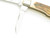 Vintage 1980s Parker Imai Seki Japan Stag 3" Gunstock Folding Pocket Jack Knife