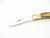 Vintage 1980s Parker Seizo Imai Seki Japan Stag 4" Muskrat Folding Pocket Knife