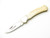 Vintage 1980s Explorer 11-340 Imai Seki Japan 3.75" Smooth Bone Lockback Knife