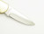 Vintage 1980s Explorer 11-340 Imai Seki Japan 3.75" Smooth Bone Lockback Knife