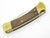Vintage 1974-1980 Buck 110 Folding Hunter Lockback Knife 440C Blade 2 Dot in Box
