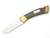 Vintage 1980s 11-208 Explorer Imai Seki Japan Lockback Wood 5" Folding Knife