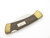 Vintage 1980s 11-208 Explorer Imai Seki Japan Lockback Wood 5" Folding Knife
