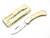 1980s Vintage Frost Cutlery Seizo Imai Seki Japan Cow Bone 2.87" Lockback Knife